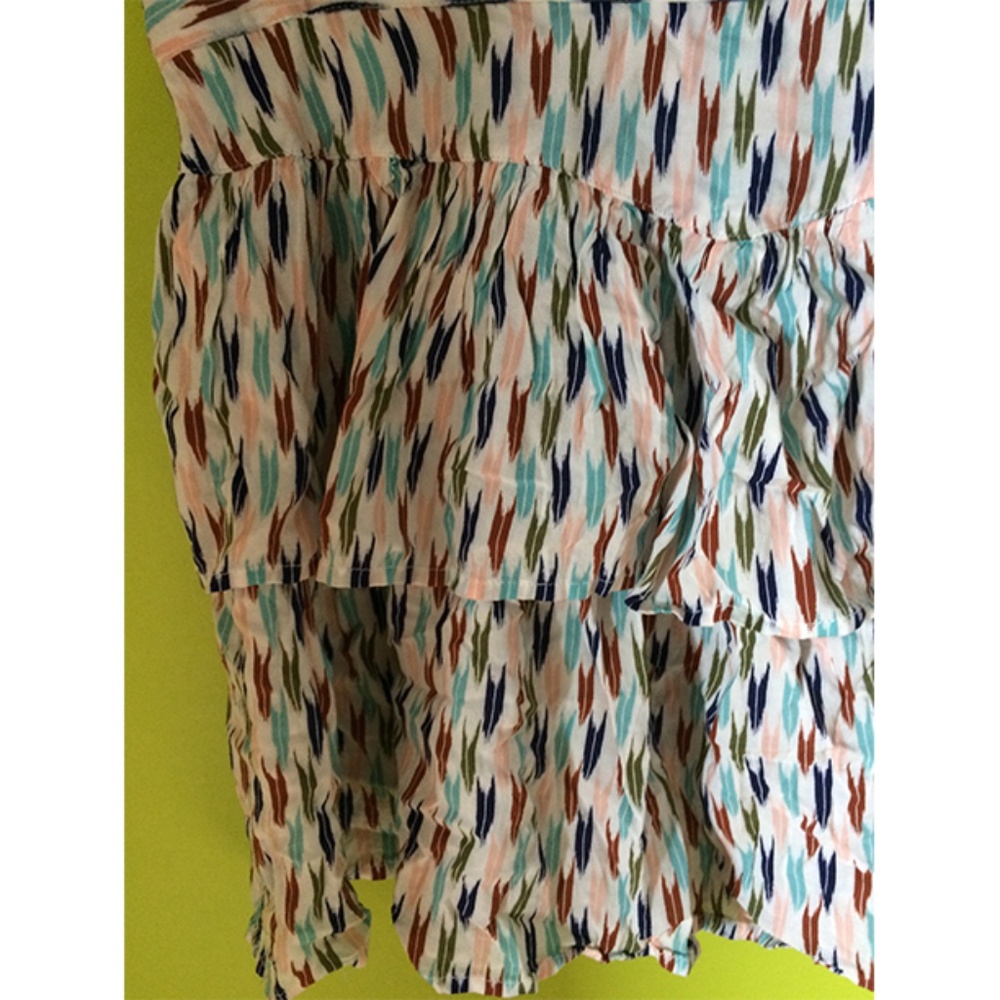 Bethany Mota Ruffled Tiered Skater Skirt Sz XL - Picture 3 of 8